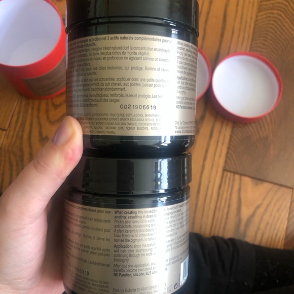 CHRISTOPHE ROBIN Regenerating Hair Mask with Prickly Pear Seed Oil 250ml 2 pack - Picture 6 of 7